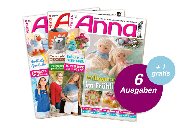 Anna - 6 Ausgaben lesen nur 5 bezahlen