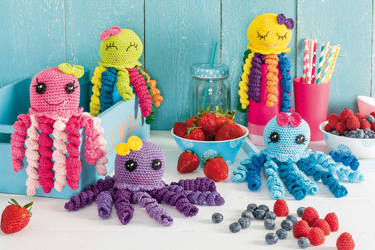 Niedlicher Bunter Octopus, Schützt Meerestiere, Lustiges Geschenk