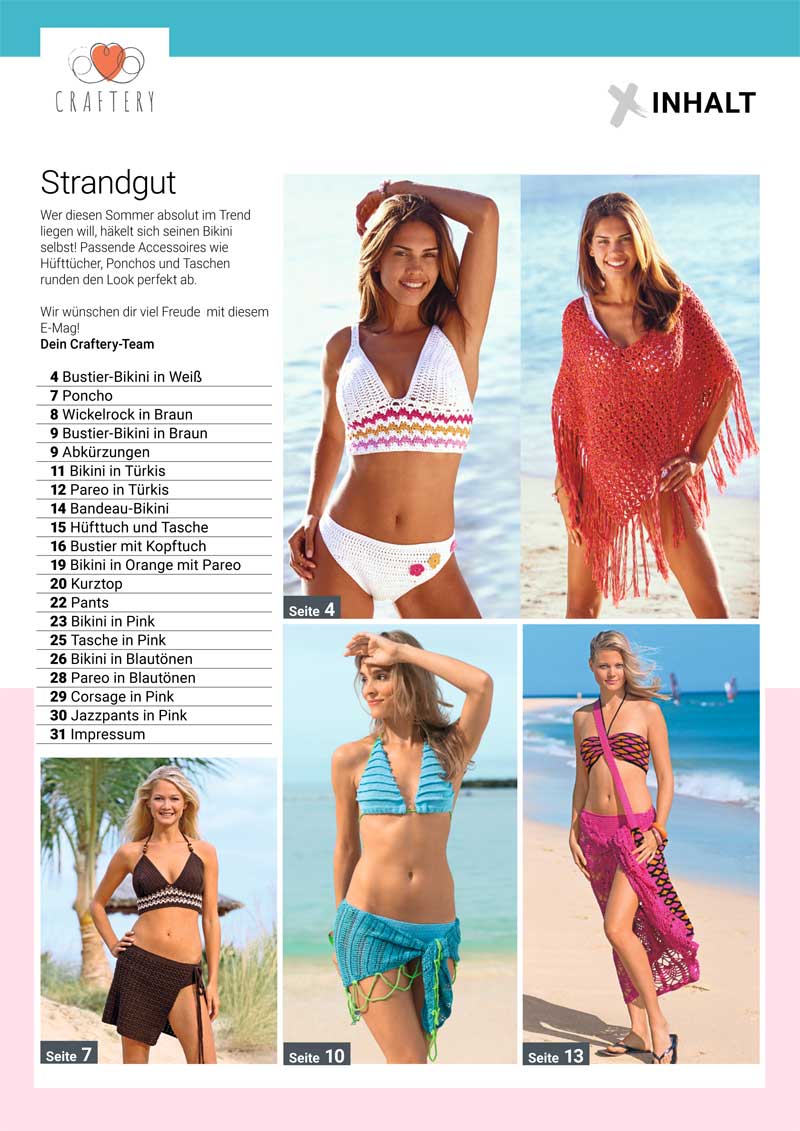 Magazin Produktbild: E-Magazin Nr. 20/2025 Bikinis