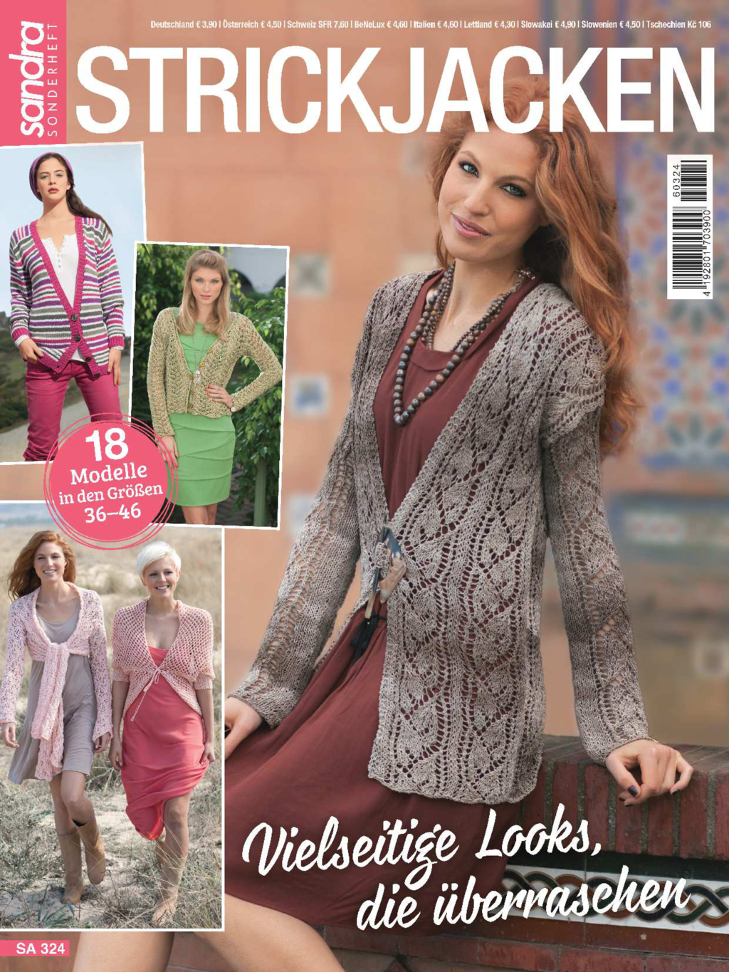 Magazin Produktbild: Sandra Sonderheft SA 324 - Strickjacken