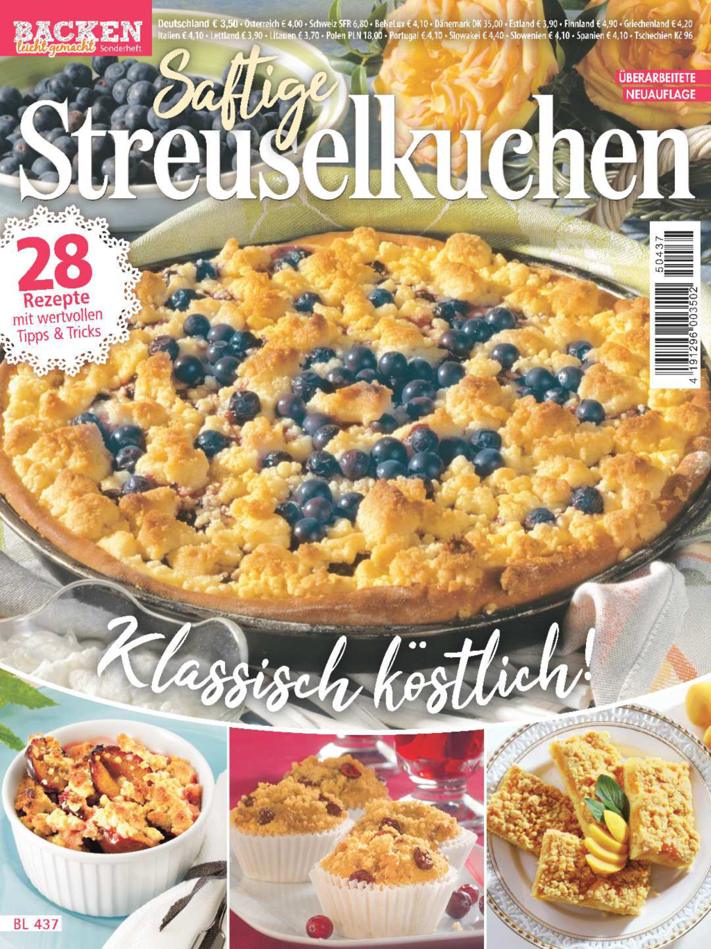 Magazin: Backen leicht gemacht Sonderheft BL 437 - Streuselkuchen