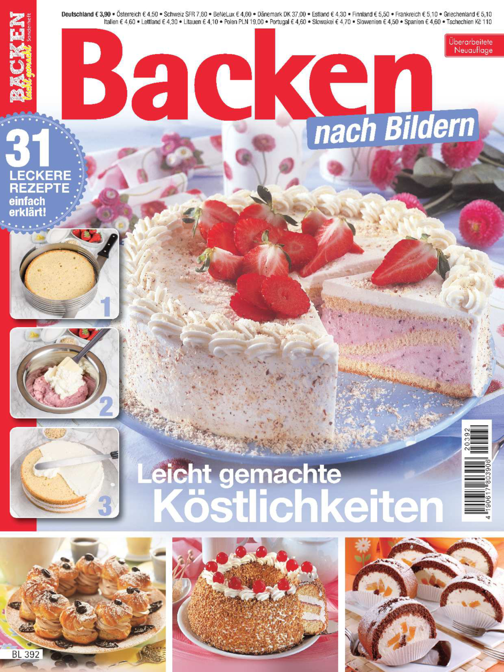 Magazin Produktbild: Backen leicht gemacht Sonderheft BL 392 - Backen nach Bildern