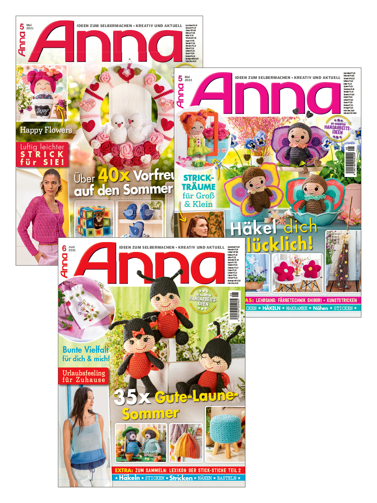 Handarbeits Bundle HaB10/22: Anna 005/22 + Anna 005/21 + Anna 006/21