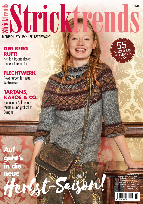 Magazin Produktbild: Stricktrends - Auf gehts in die neue Herbst-Saison'