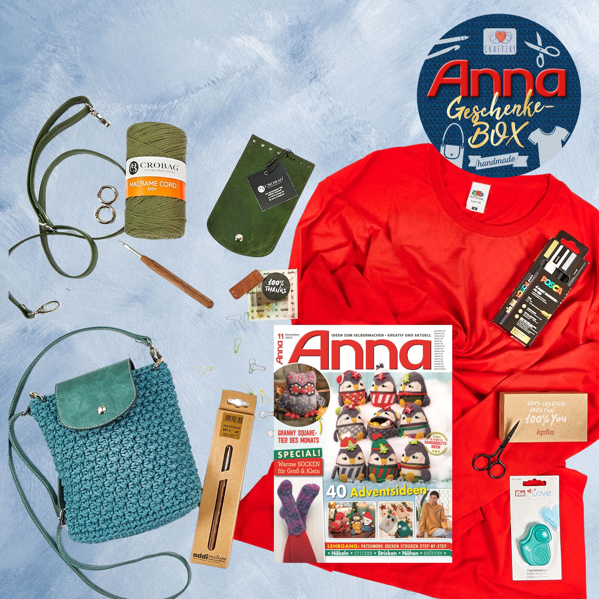 Die Anna-Geschenke-BOX - deine kreative Weihnachtswerkstatt Die Anna-Geschenke-BOX - deine kreative Weihnachtswerkstatt