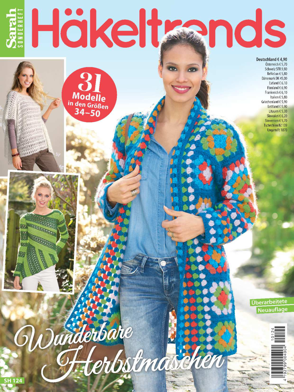 Magazin Produktbild: Sarah Sonderheft SH 124 - Wunderbare Herbstmaschen