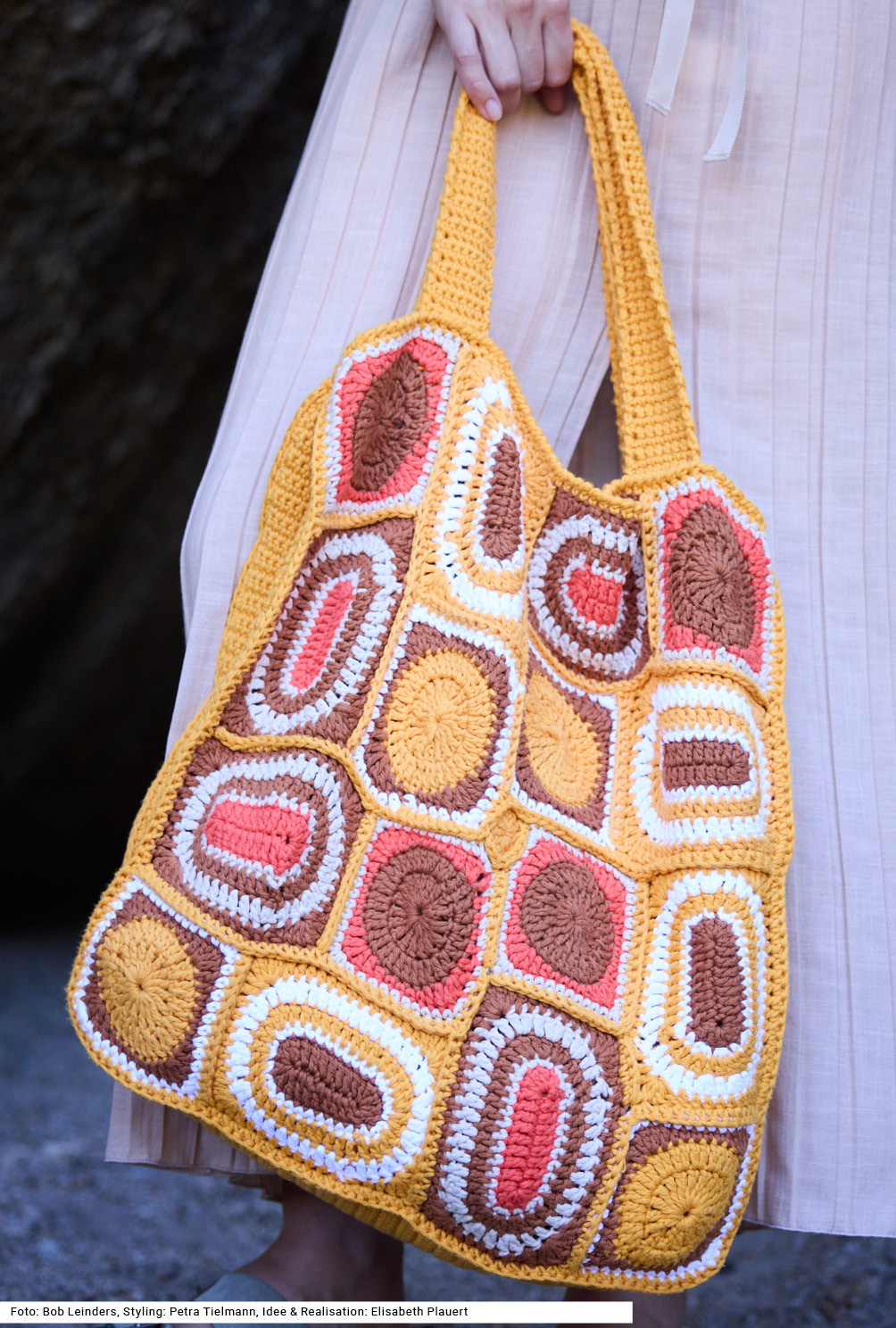 Modellansicht Bild 2: Häkel-Tasche