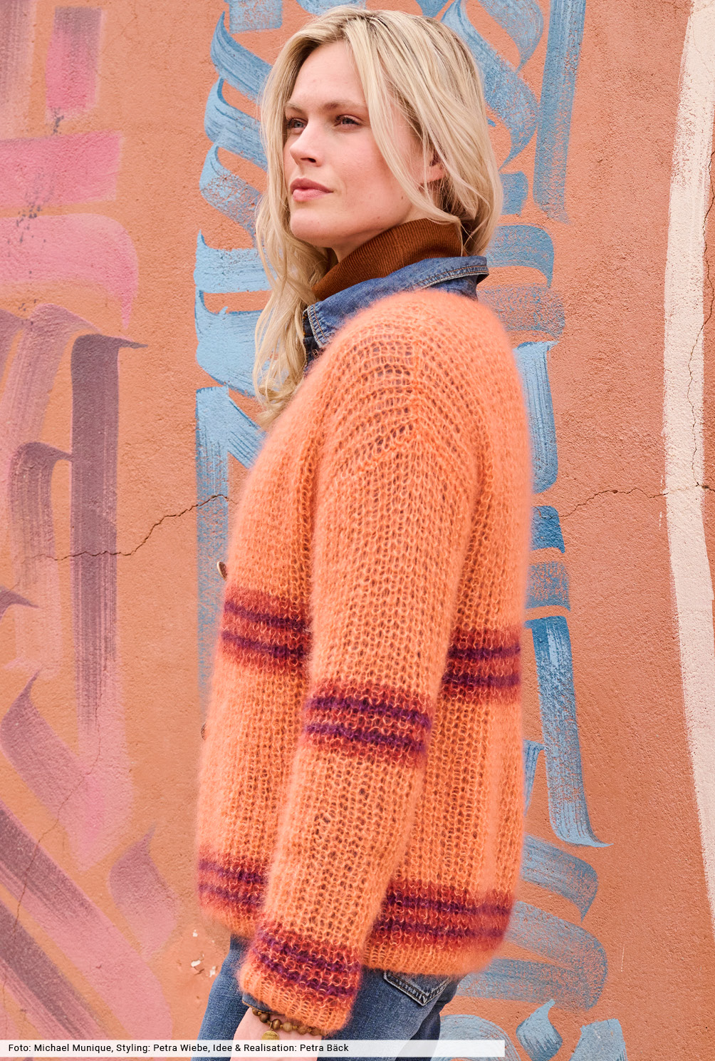 Modellansicht Bild 3: Jacke im Halbpatent-Muster