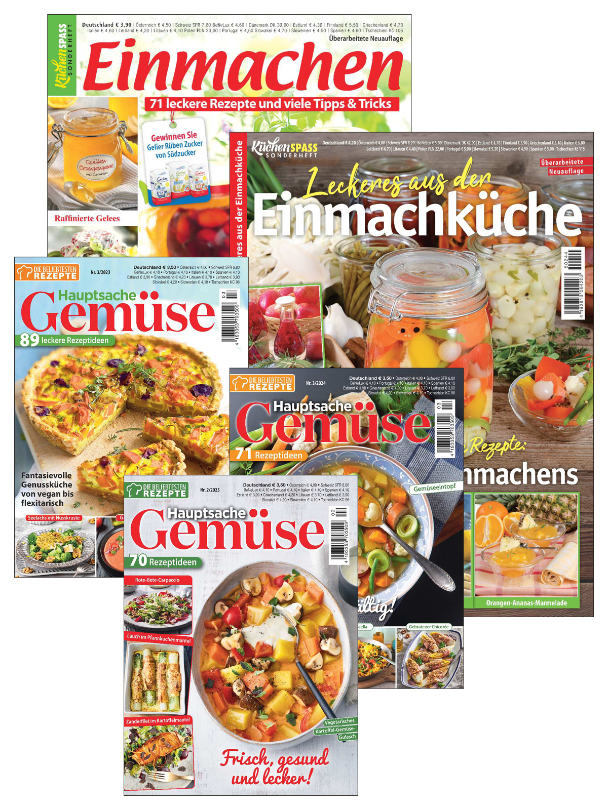 Sparpaket Produktbild: Einmach&Gemüse-Bundle ZuBu25033