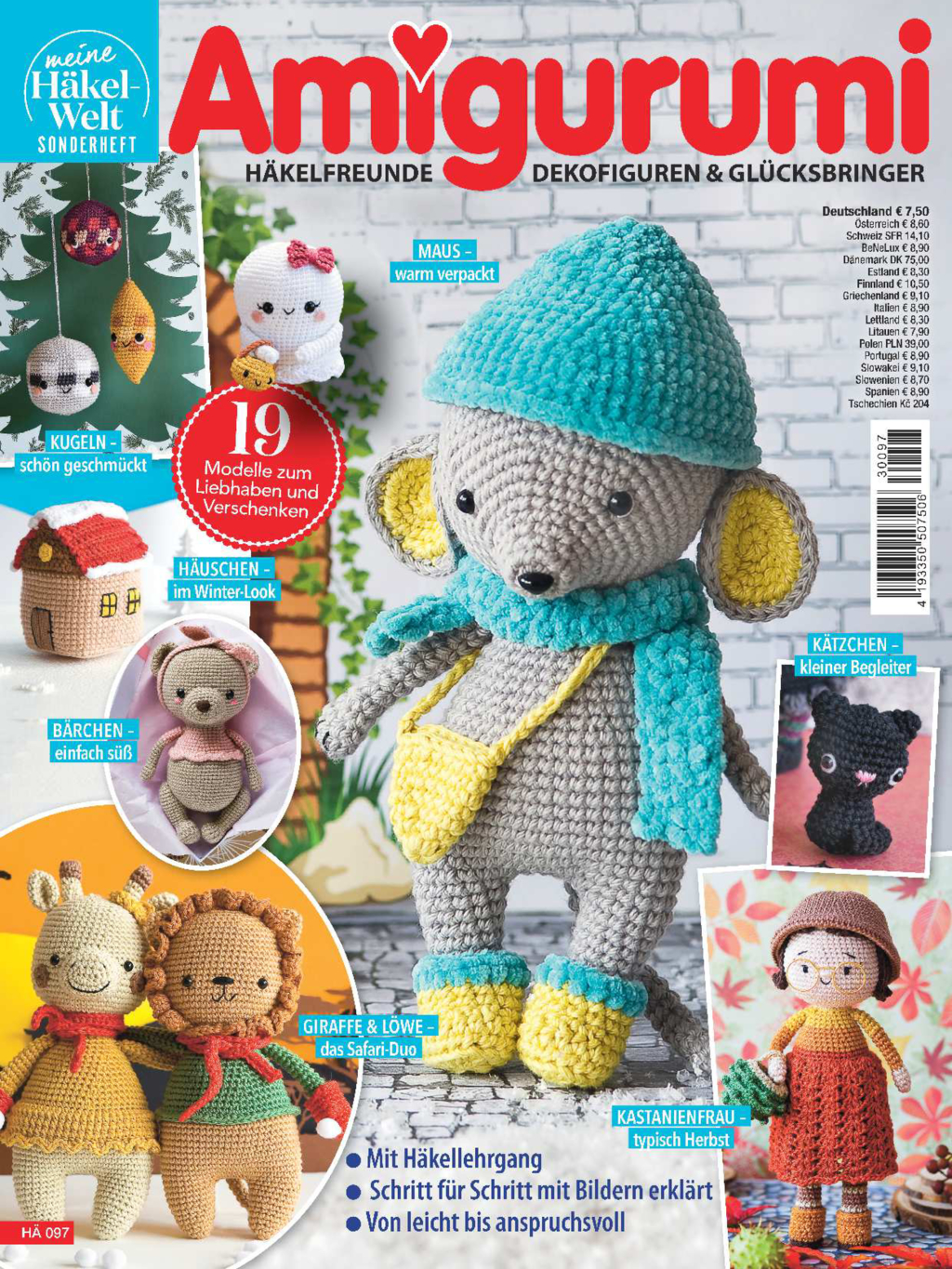 Amigurumi Bundle + Extra Geschenketüte Motiv Schneemann Amigurumi Bundle + Extra Geschenketüte Motiv Schneemann