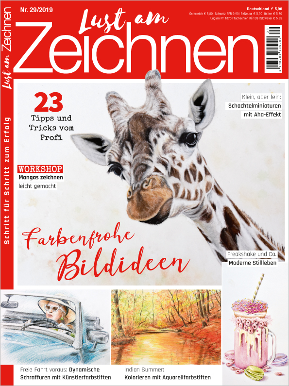 Magazin Produktbild: Lust am Zeichnen - Farbenfrohe Bildideen