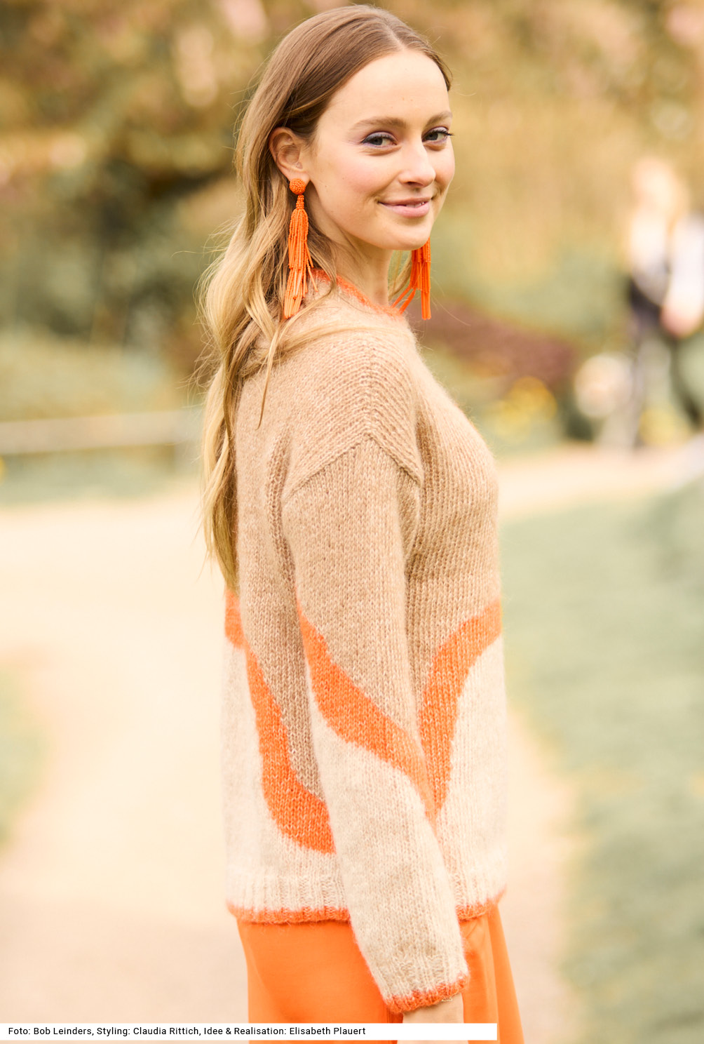 Modellansicht Bild 4: Pulli mit Intarsienmuster
