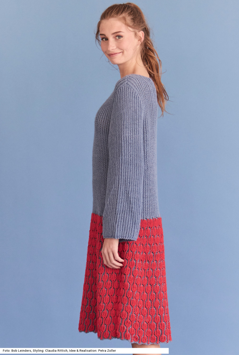 Modellansicht Bild 3: Kleid im Halbpatent