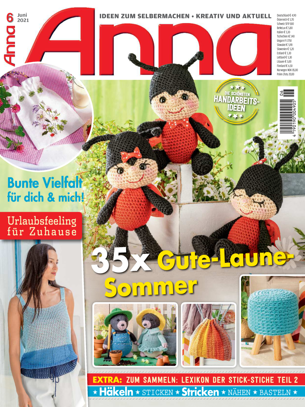 E-Paper: Anna Nr. 6/2021 - 35 x Gute-Laune-Sommer