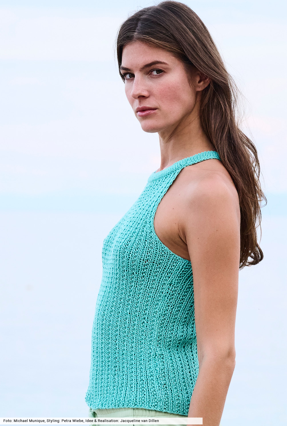 Modellansicht Bild 7: Twinset aus Top und Jacke