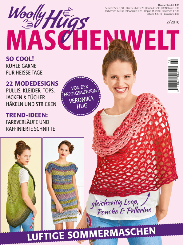 Woolly Hugs Maschenwelt Nr. 02/2018 Woolly Hugs Maschenwelt Nr. 02/2018