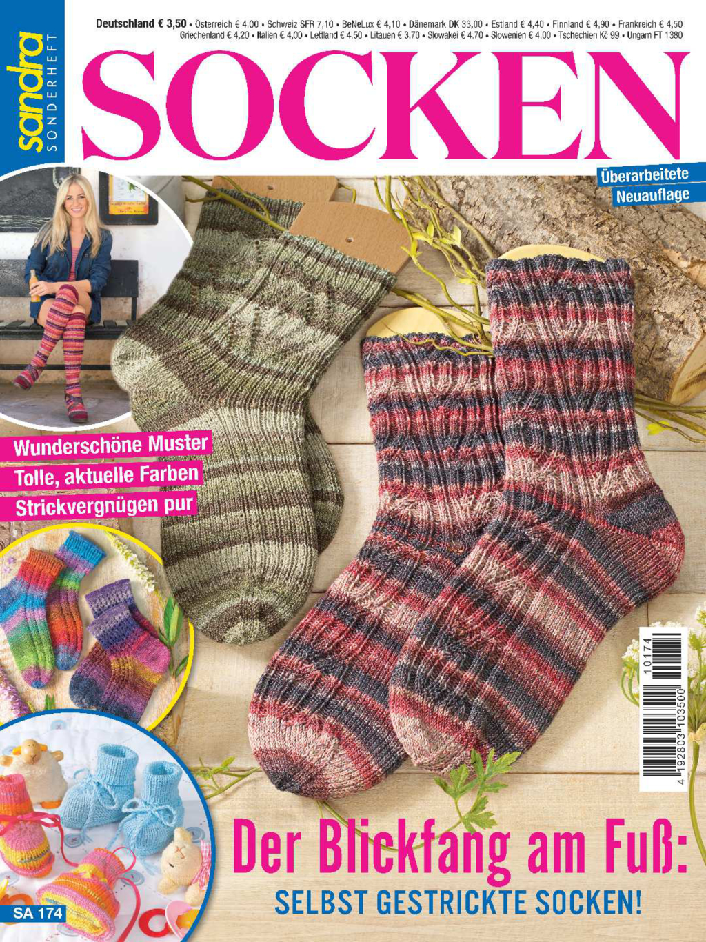 Magazin Produktbild: Sandra Sonderheft SA174-Socken