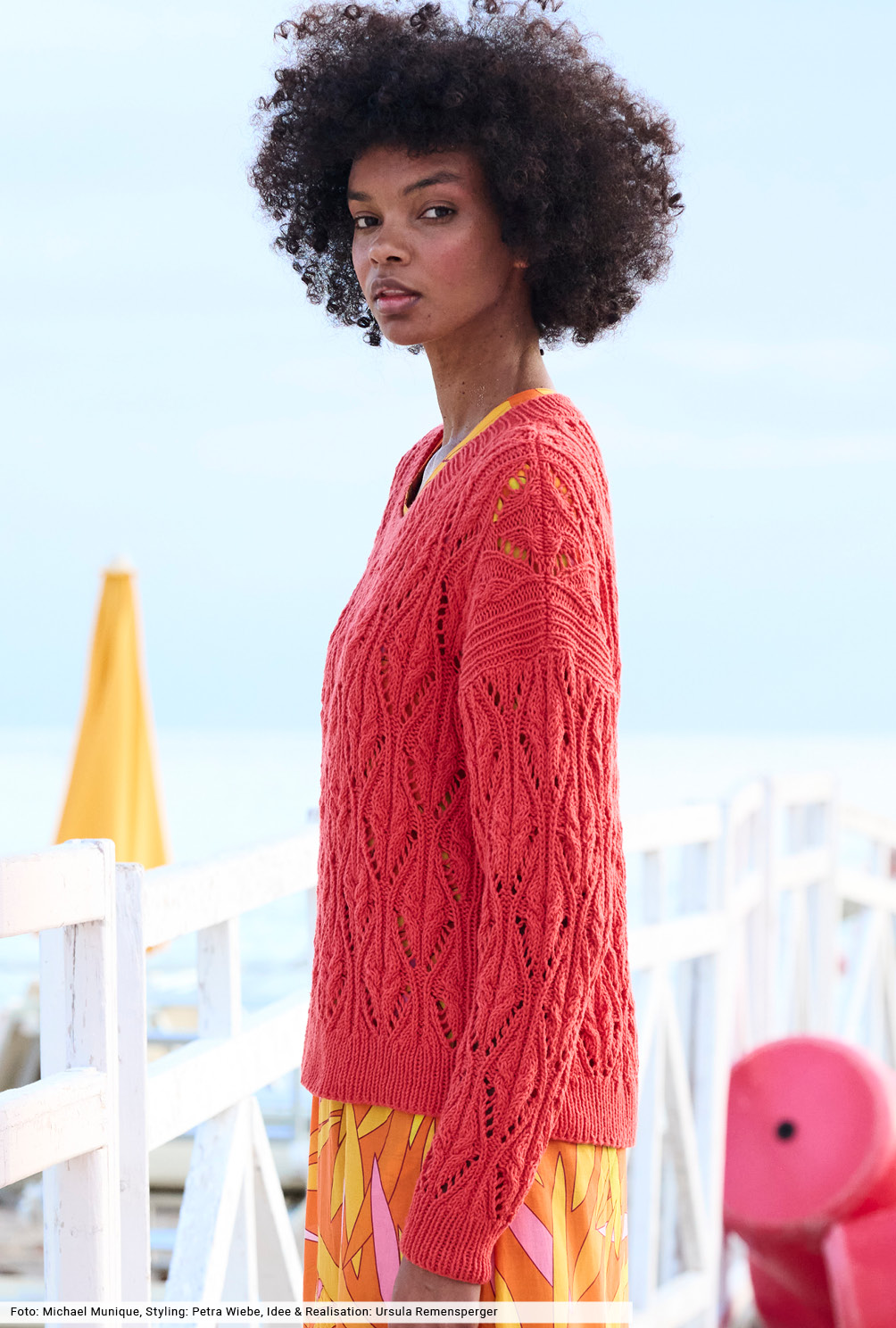 Modellansicht Bild 3: Ajourrautenpulli