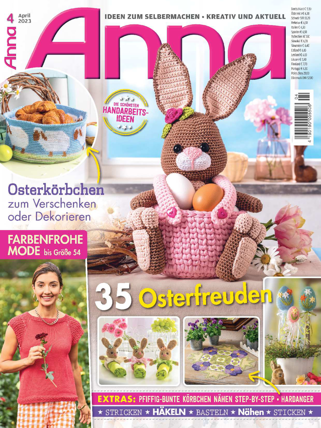 Magazin Produktbild: Anna Nr. 4/2023 - 35 Osterfreuden