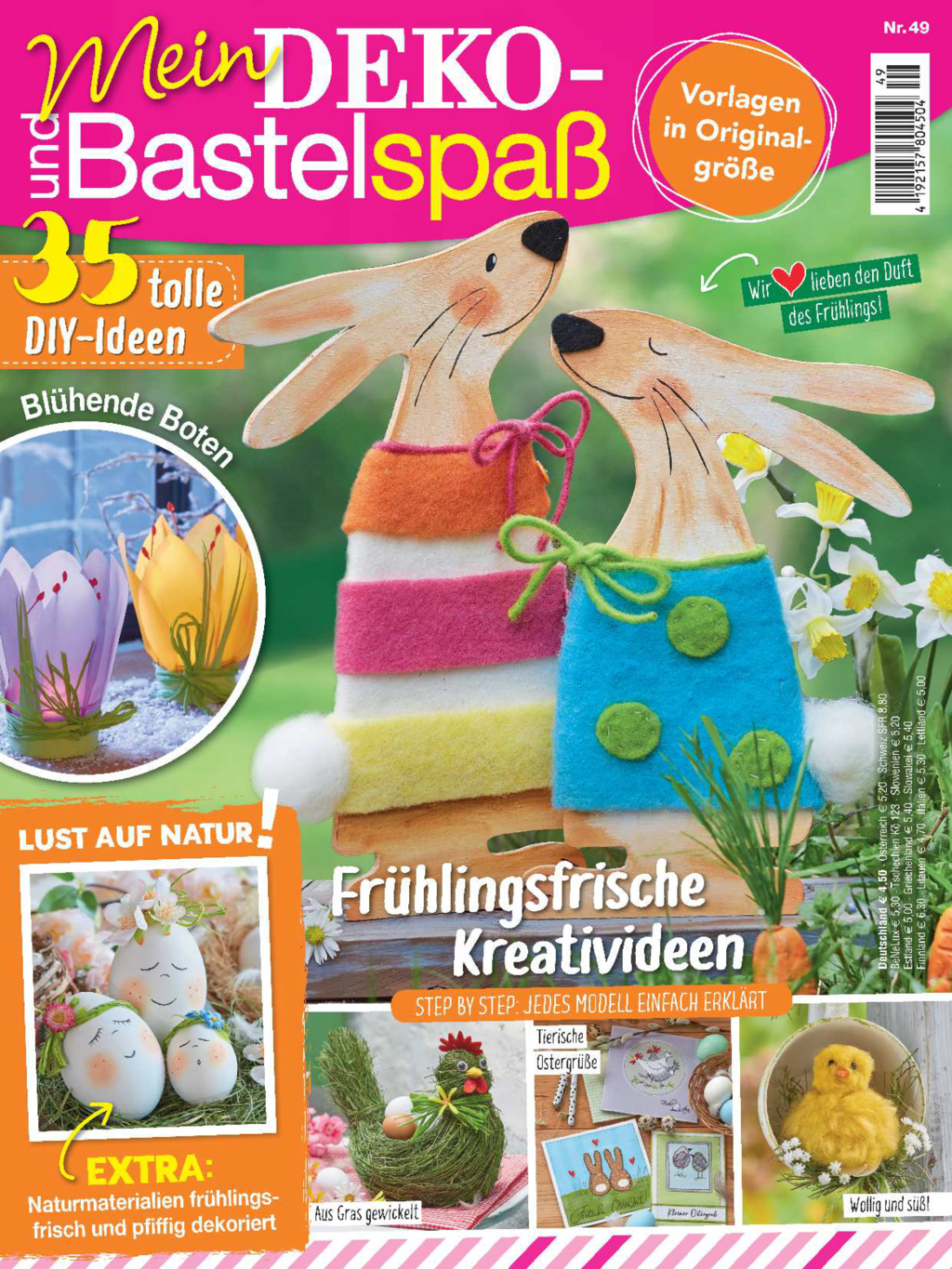 Magazin Produktbild: Mein Deko- u. Bastelspass E-Paper-Archiv 2023-alle Ausgaben als E-Paper-Sparpaket