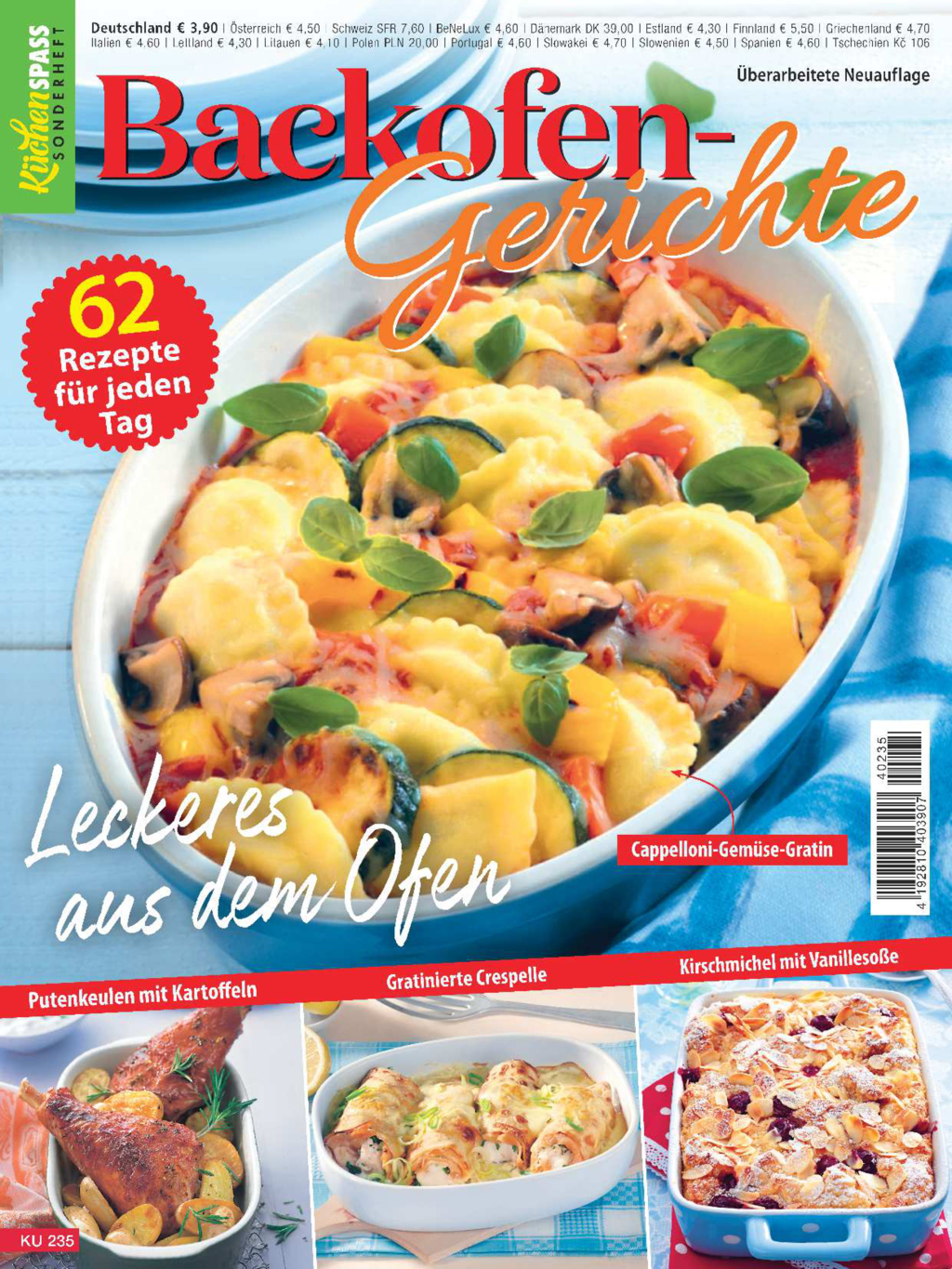 Küchenspaß Sonderheft KU 235 Backofengerichte Magazin Produktbild: Küchenspaß Sonderheft KU 235 - Backofengerichte