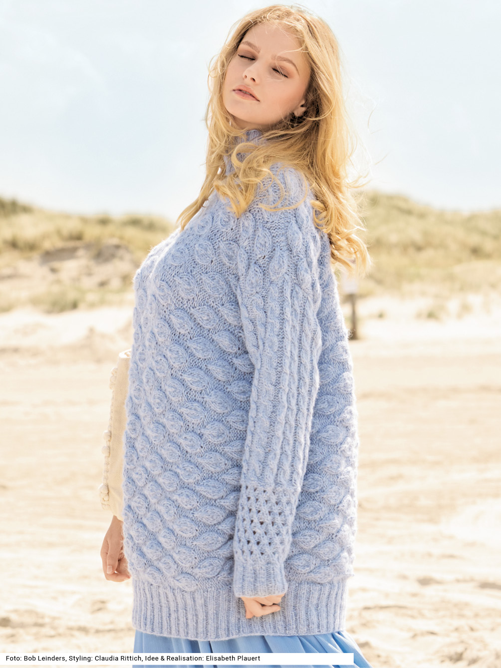 Modellansicht Bild 1: Pulli mit verschiedenen Mustern