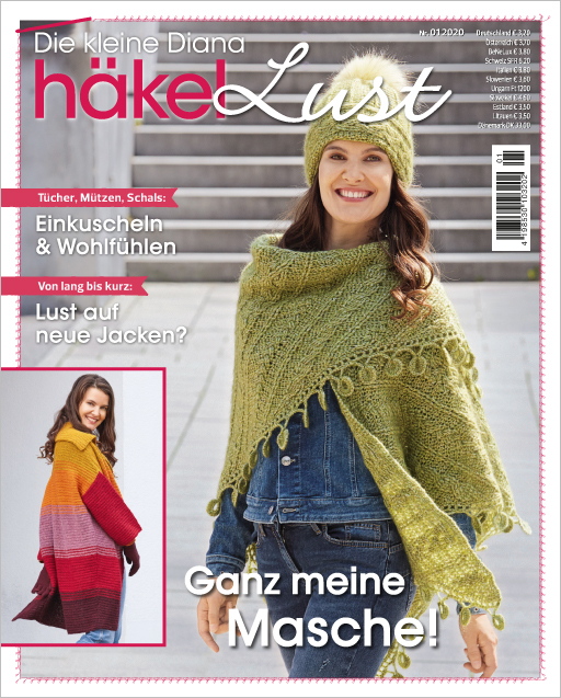 Die kleine Diana Nr. 01/2020 - Häkellust  Magazin Produktbild: Die kleine Diana - Häkellust Nr. 1/2020 - Ganz meine Masche!