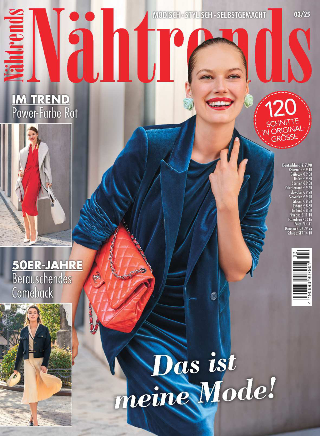 Magazin Produktbild: Nähtrends Nr. 3/2025 - Das ist meine Mode!