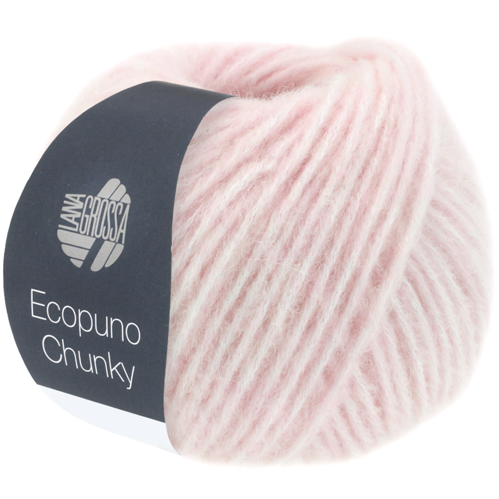 Garnbild Lana Grossa Ecopuno Chunky Zartrosa Nr. 119