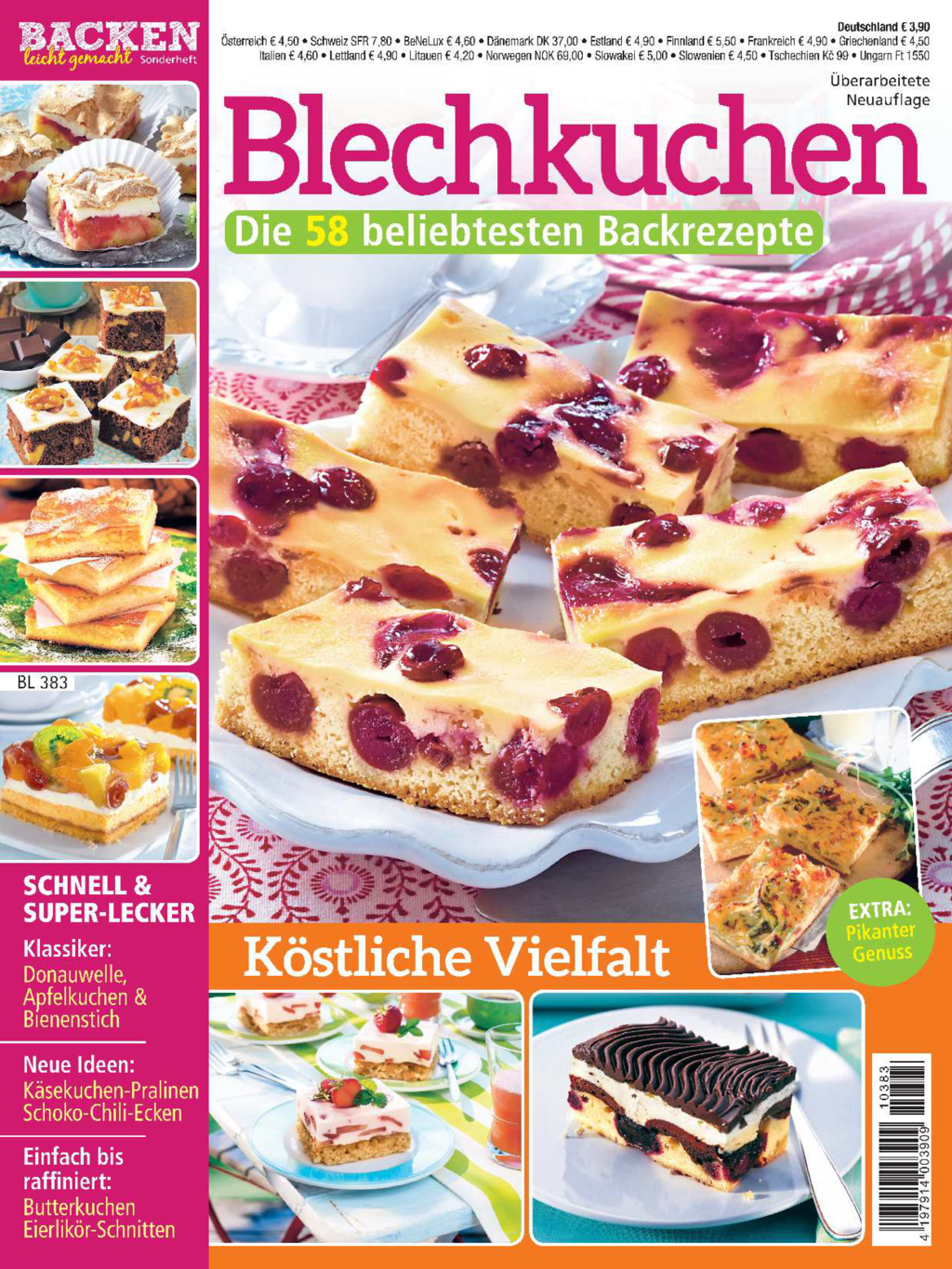 Backen leicht gemacht Sonderheft BL 383 - Blechkuchen Magazin Produktbild: Backen leicht gemacht Sonderheft BL 383 - Blechkuchen