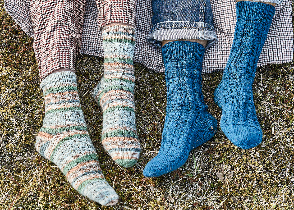 Damen- und Herrensocken Modellansicht Bild 1: Damen- und Herrensocken