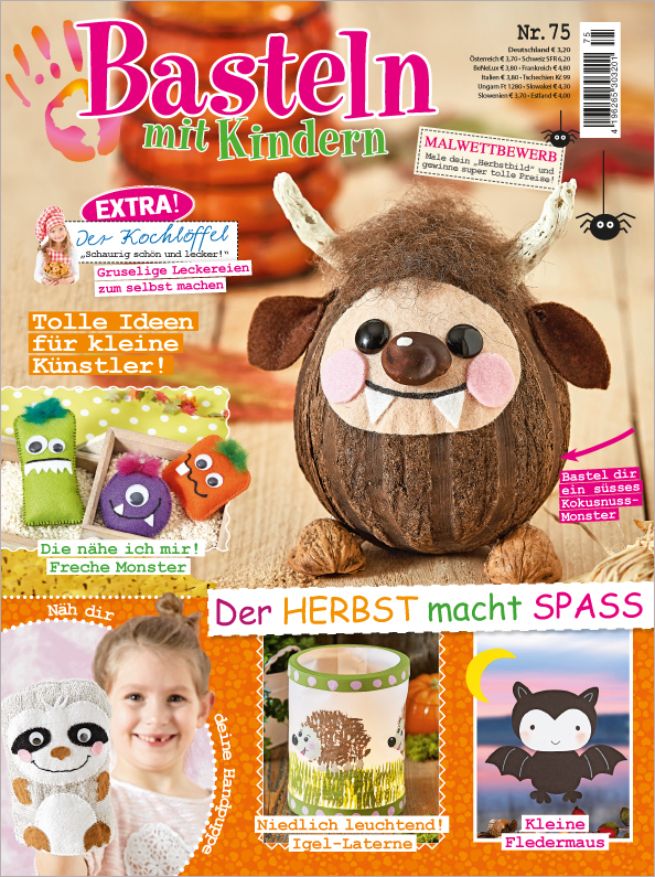 Basteln mit Kindern Nr. 75/2018 - Der Herbst macht Spaß Basteln mit Kindern Nr. 75/2018 - Der Herbst macht Spaß