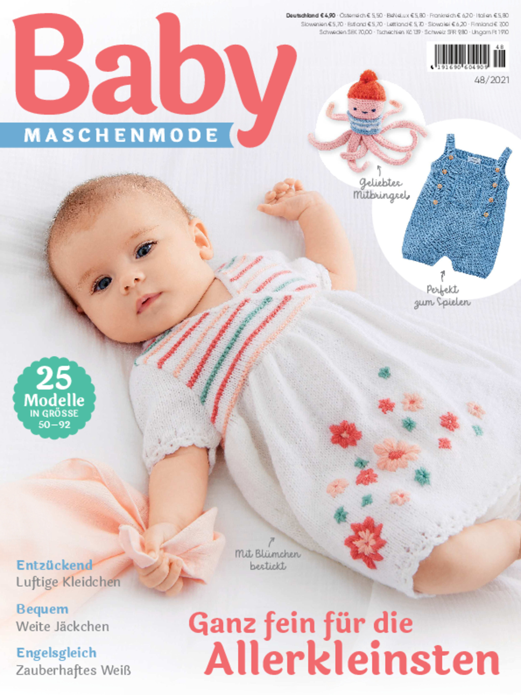 Magazin Produktbild: Baby Maschenmode 48/2021 - Ganz fein für die Allerkleinsten