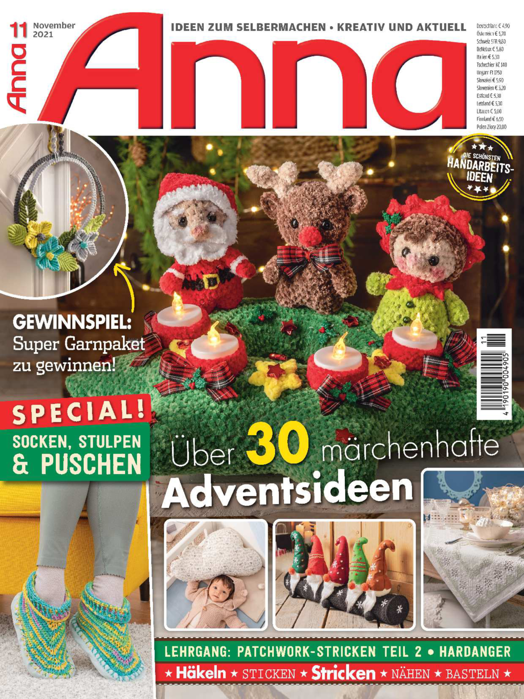 Advents-Bundle für Handarbeits-Fans 30/23: AA11/21 + BPSH063 + SH064 + FH140 + SN079 Advents-Bundle für Handarbeits-Fans 30/23: AA11/21 + BPSH063 + SH064 + FH140 + SN079