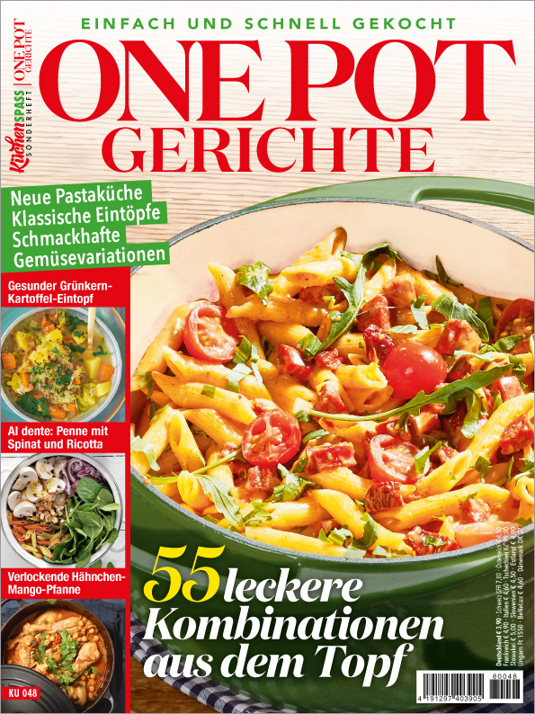 Magazin Produktbild: Küchenspaß Sonderheft - One Pot Gerichte - 55 leckere Kominationen aus dem Topf