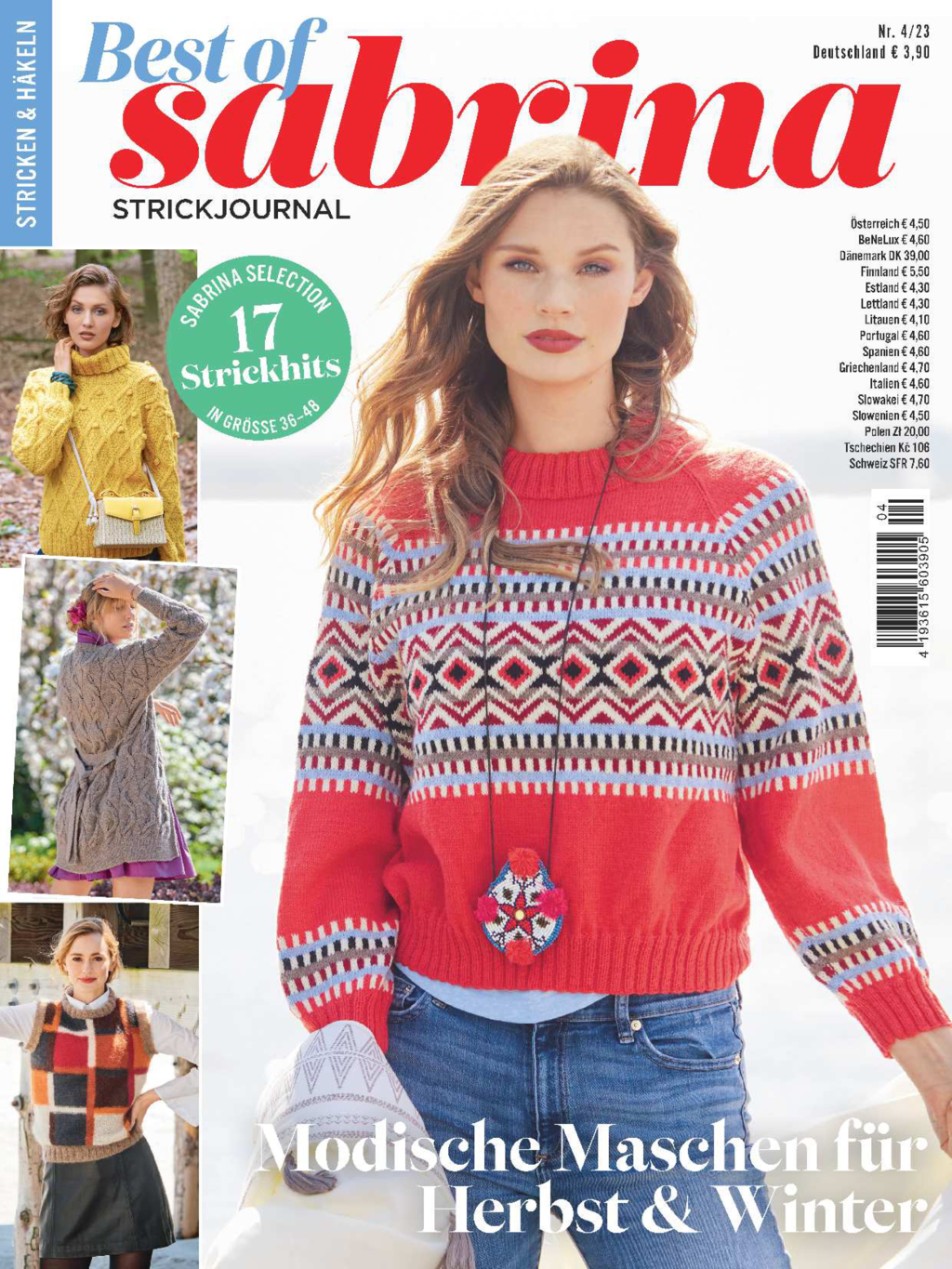 Magazin Produktbild: Stricken und Häkeln 4/2023 - Best of Sabrina
