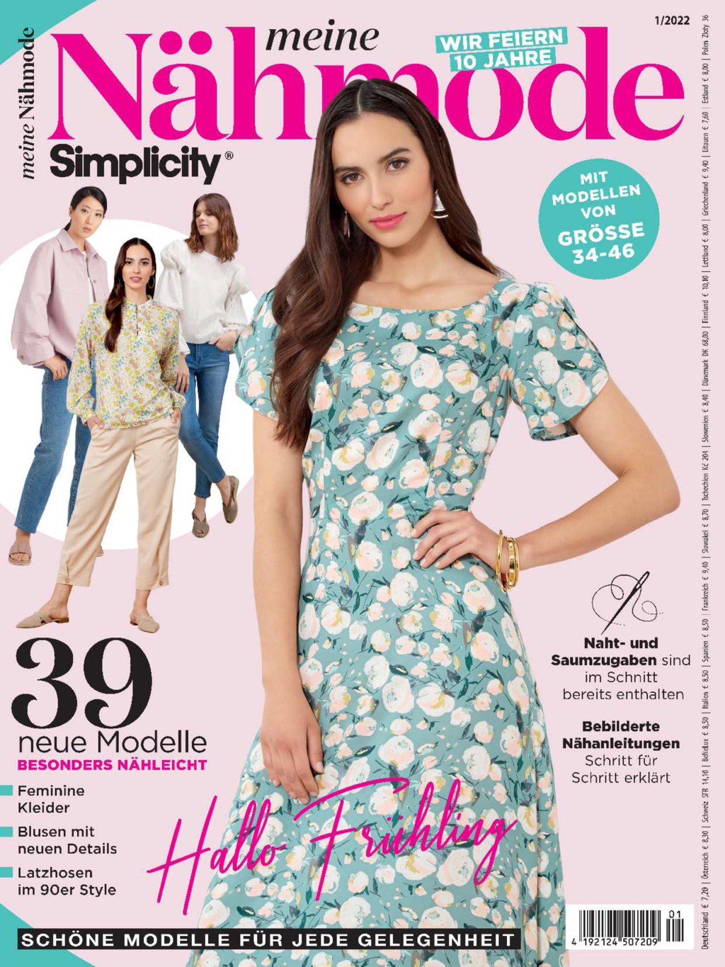 Meine Nähmode 01/2022 - Hallo Frühling