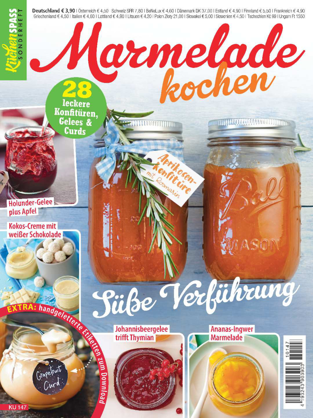Magazin Produktbild: Küchenspass Sonderheft KU 147 - Süße Verführung