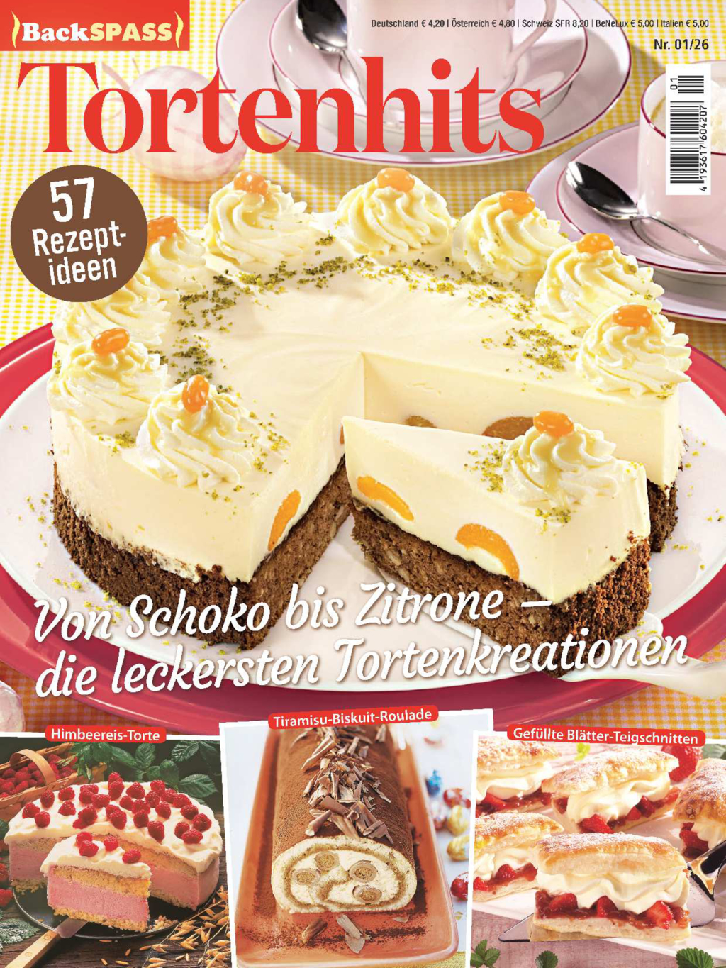 Magazin Produktbild: Backspaß BSPP 1/26 - Tortenhits