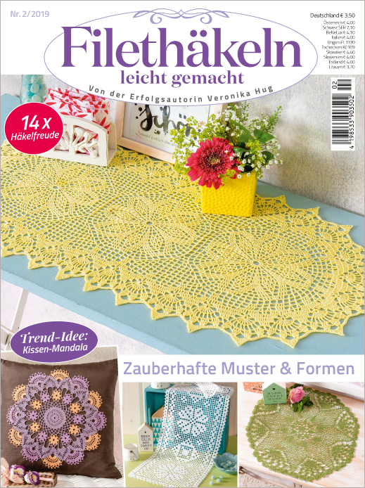 Magazin Produktbild: Filethäkeln leicht gemacht - Zauberhafte Muster & Formen