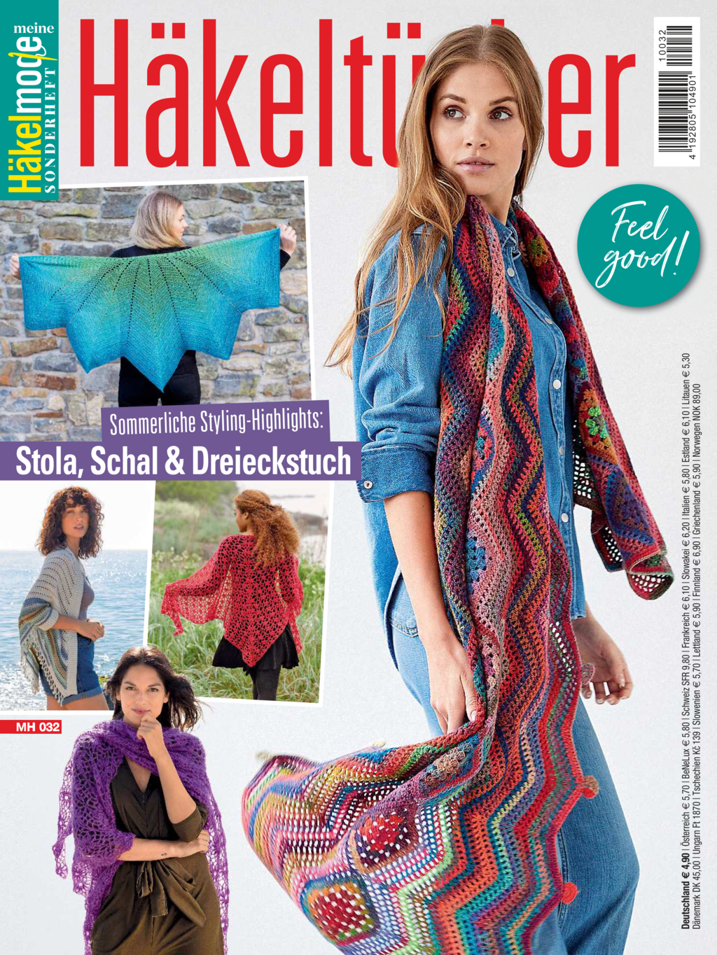 Magazin Produktbild: Meine Häkelmode Sonderheft MH 032 - Häkeltücher