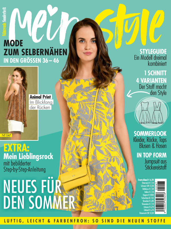 Nähtrends Sonderheft NT 047 - Mein Style Magazin Produktbild: Nähtrends Sonderheft NT047 Mein Style