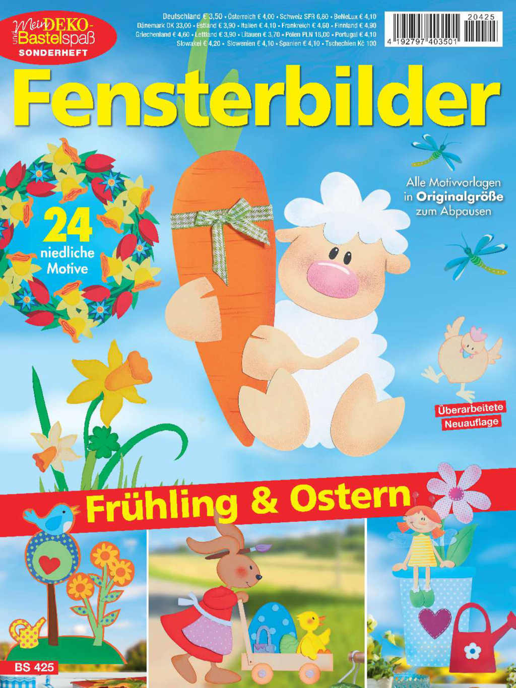Magazin Produktbild: Mein Deko- und Bastelspaß Sonderheft BS 425 - Fensterbilder