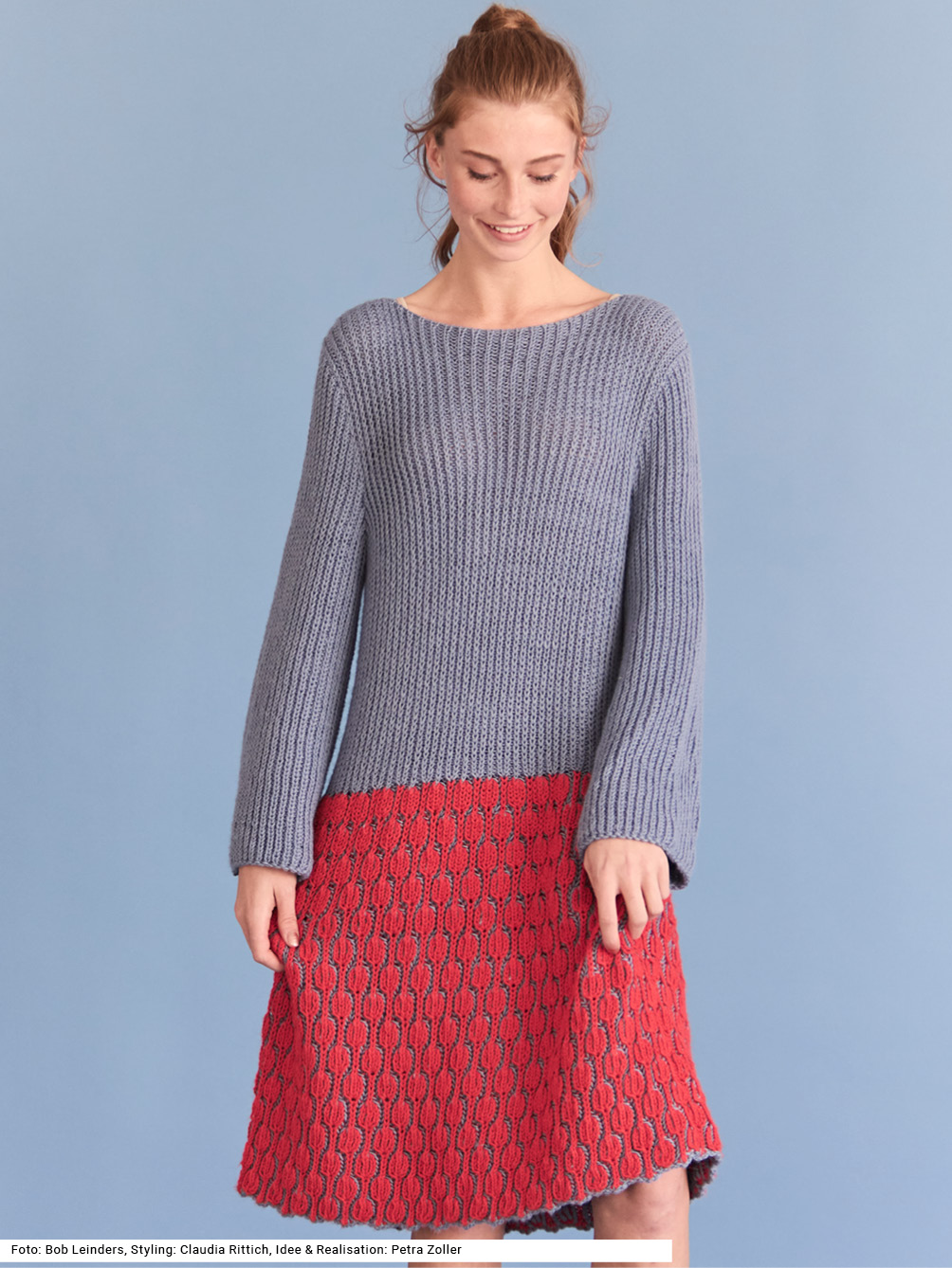 Modellansicht Bild 1: Kleid im Halbpatent