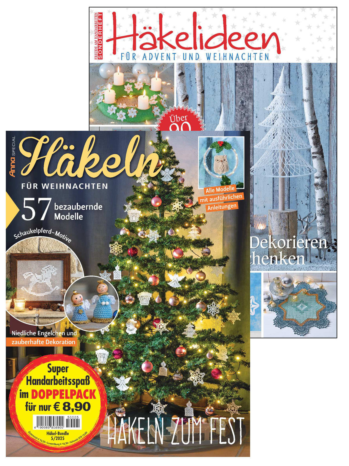 Sparpaket Produktbild: Häkel Bundle A 558 Häkeln für Weihnachten + FH 137