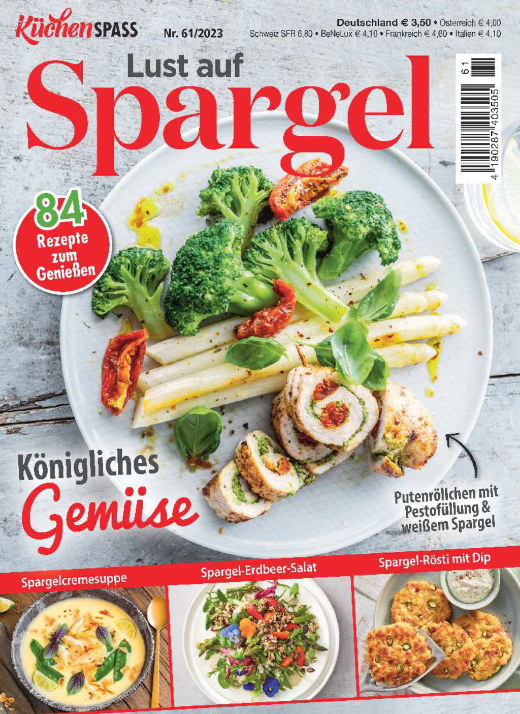 E-Paper: KüchenSPASS 61/2023 - Königliches Gemüse