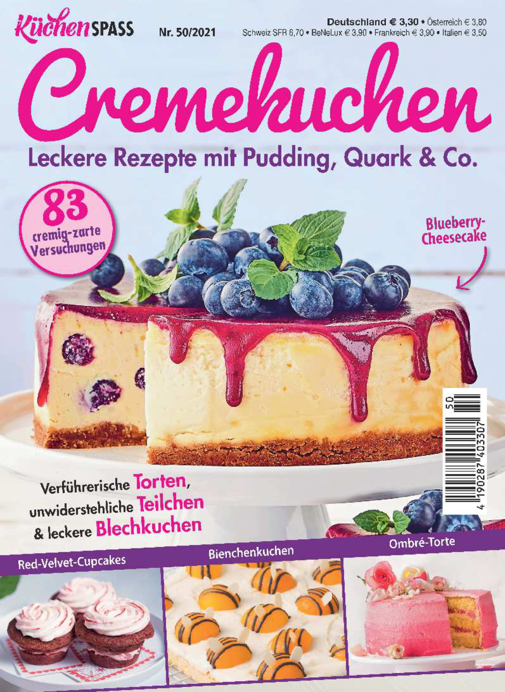 KüchenSPASS Nr. 50/2021 - Cremekuchen KüchenSPASS Nr. 50/2021 - Cremekuchen