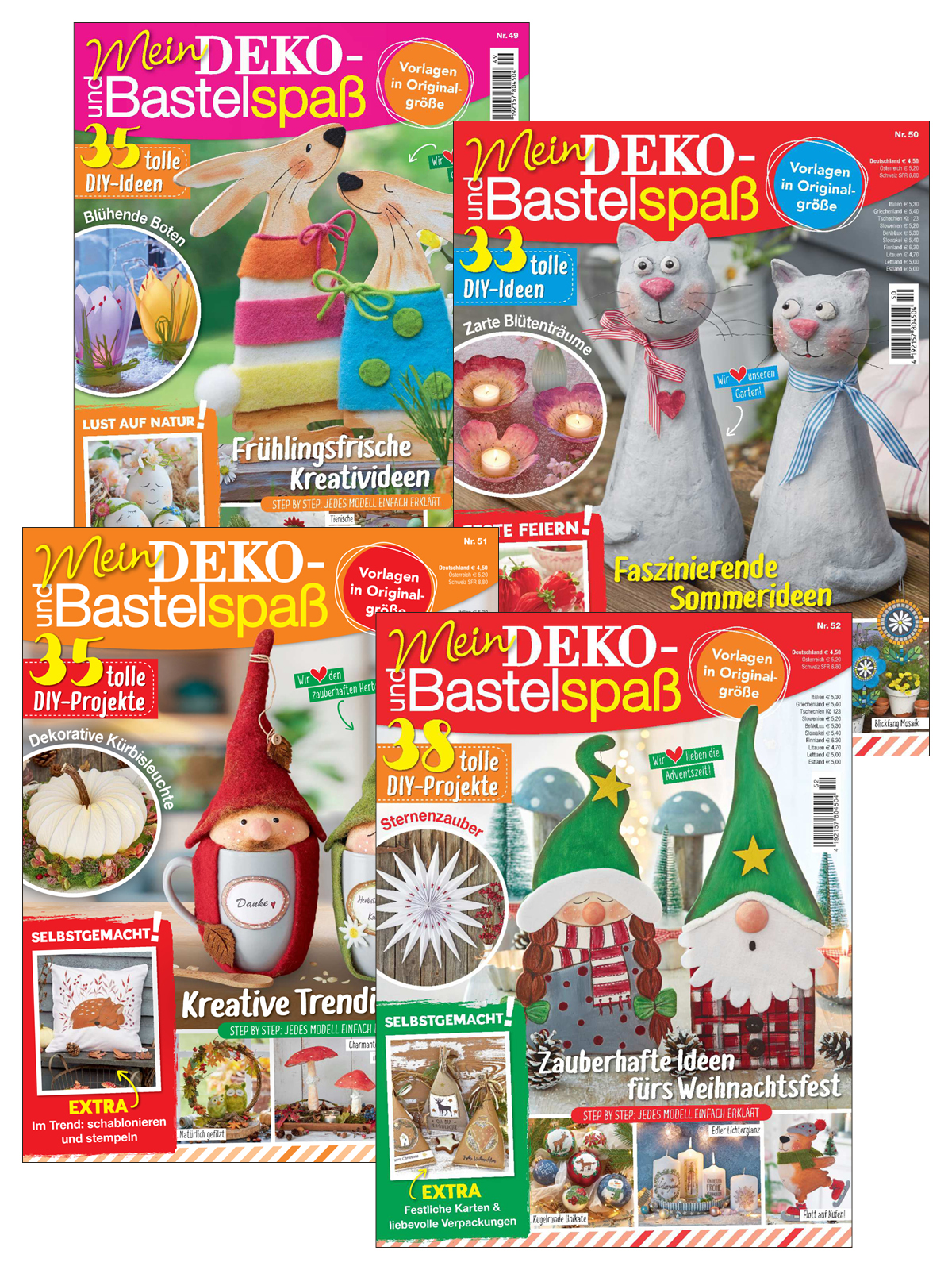 Mein Deko- u. Bastelspass E-Paper-Archiv 2023-alle Ausgaben als E-Paper-Sparpaket Magazin Produktbild: Mein Deko- u. Bastelspass E-Paper-Archiv 2023-alle Ausgaben als E-Paper-Sparpaket