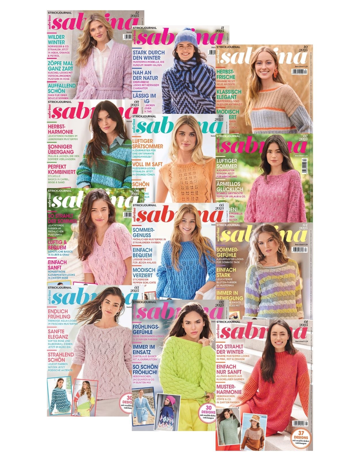 Sparpaket Produktbild: SABRINA E-Paper Archiv 2025 - alle Ausgaben als E-Paper Sparpaket