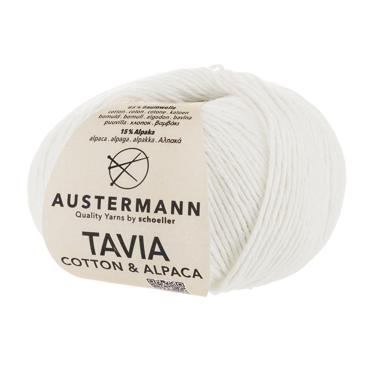Garnbild Austermann Tavia Weiß Nr. 01